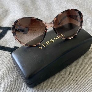 Versace Tortoise Shell Sunglasses